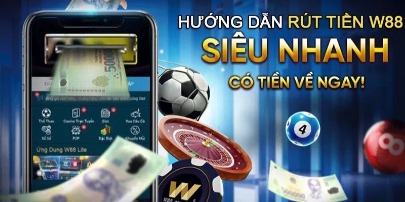 Các bước để rút tiền WW88