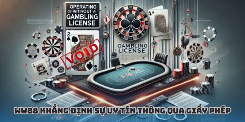 Nhà cái khẳng định sự uy tín thông qua giấy phép